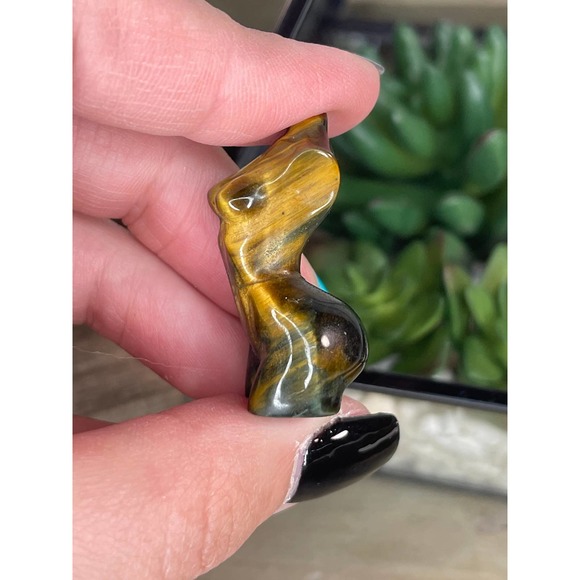 Mini Goddess body carving / sculpture crystal - Picture 9 of 10